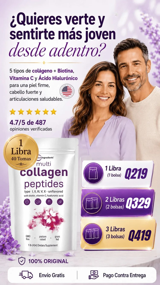 Multi Collagen Peptides - Soporte Integral para tu Bienestar