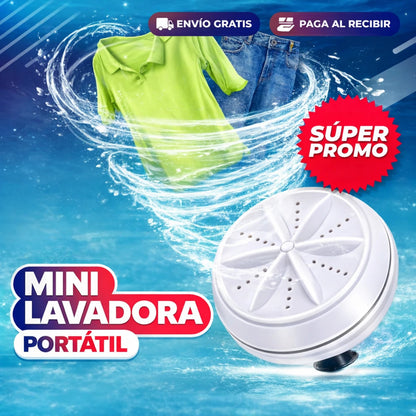 Mini Lavadora Turbina Portátil - Imagen 1